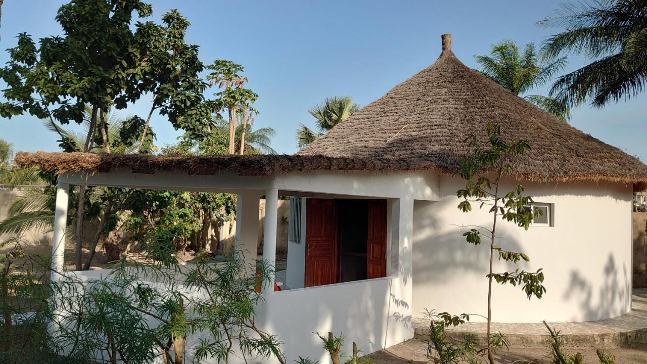 Case Traditionnelle Diola Au Bord De L'Ocean Cap Skirring Exterior foto